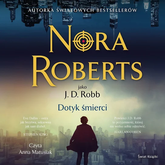 Nora Roberts - Dotyk śmierci 1995 - okładka.jpg
